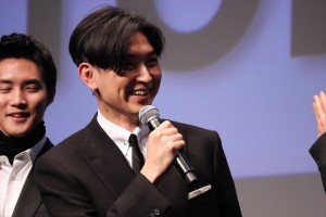 映画『東京喰種 トーキョーグール【S】』TOKYOプレミア舞台挨拶に登壇した松田翔太