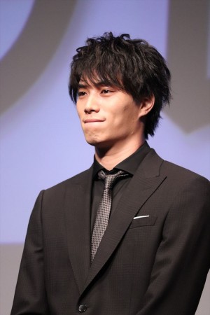 映画『東京喰種 トーキョーグール【S】』TOKYOプレミア舞台挨拶に登壇した鈴木伸之