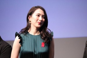 映画『東京喰種 トーキョーグール【S】』TOKYOプレミア舞台挨拶に登壇した知英