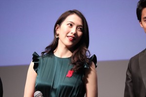 映画『東京喰種 トーキョーグール【S】』TOKYOプレミア舞台挨拶に登壇した知英