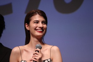 映画『東京喰種 トーキョーグール【S】』TOKYOプレミア舞台挨拶に登壇したマギー