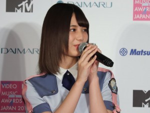 小坂菜緒、『大丸・松坂屋アプリ』サービス及びキャンペーン発表会、『MTV VMAJ 2019 -THE LIVE-』MC発表会に登場