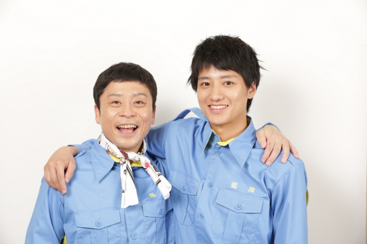 月9ドラマ『監察医 朝顔』に出演する(左から)三宅弘城、藤原季節