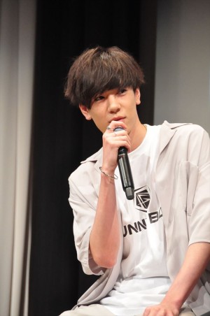 映画『午前0時、キスしに来てよ』Funny boneキャストお披露目イベントに登場した内藤秀一郎