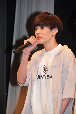 映画『午前0時、キスしに来てよ』Funny boneキャストお披露目イベントに登場した内藤秀一郎