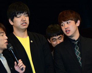 からし蓮根、『M-1グランプリ2019』開催会見に登場