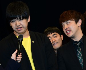 からし蓮根、『M-1グランプリ2019』開催会見に登場