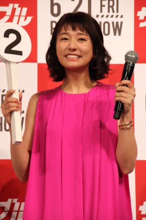 『ザ・ファブル』スペシャルトークイベントに登場した木村文乃