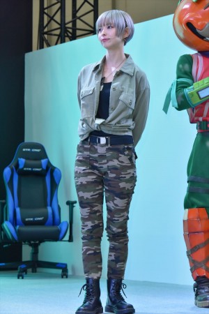 最上もが、東京おもちゃショー2019『フォートナイト フィギュア発売決定記念ステージ』に登場