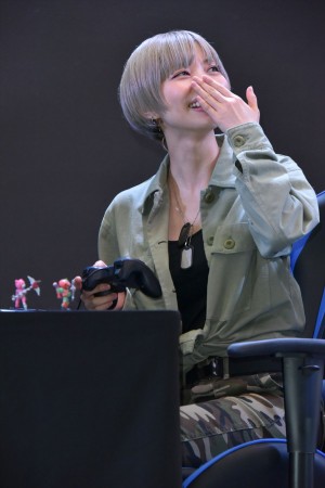 最上もが、東京おもちゃショー2019『フォートナイト フィギュア発売決定記念ステージ』に登場