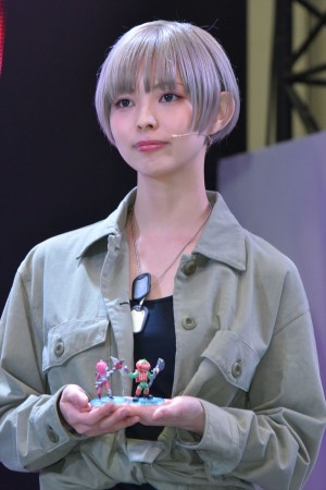 最上もが、東京おもちゃショー2019『フォートナイト フィギュア発売決定記念ステージ』に登場