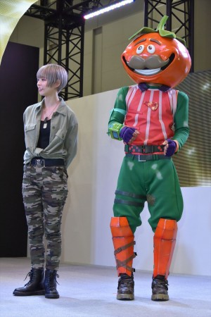 最上もが、東京おもちゃショー2019『フォートナイト フィギュア発売決定記念ステージ』に登場