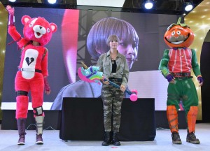 最上もが、東京おもちゃショー2019『フォートナイト フィギュア発売決定記念ステージ』に登場
