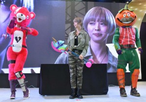 最上もが、東京おもちゃショー2019『フォートナイト フィギュア発売決定記念ステージ』に登場