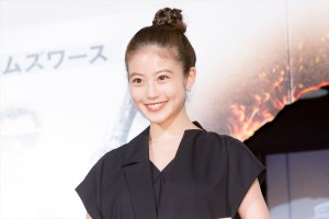 『メン・イン・ブラック：インターナショナル』初日舞台挨拶に登場した今田美桜