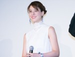 映画『潤一』公開記念舞台挨拶に登場した藤井美菜