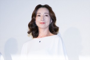映画『潤一』公開記念舞台挨拶に登場した原田美枝子