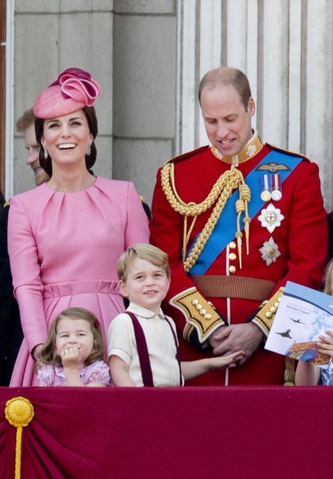 キャサリン妃　Trooping the Colour ceremony in London， Britain， 2017