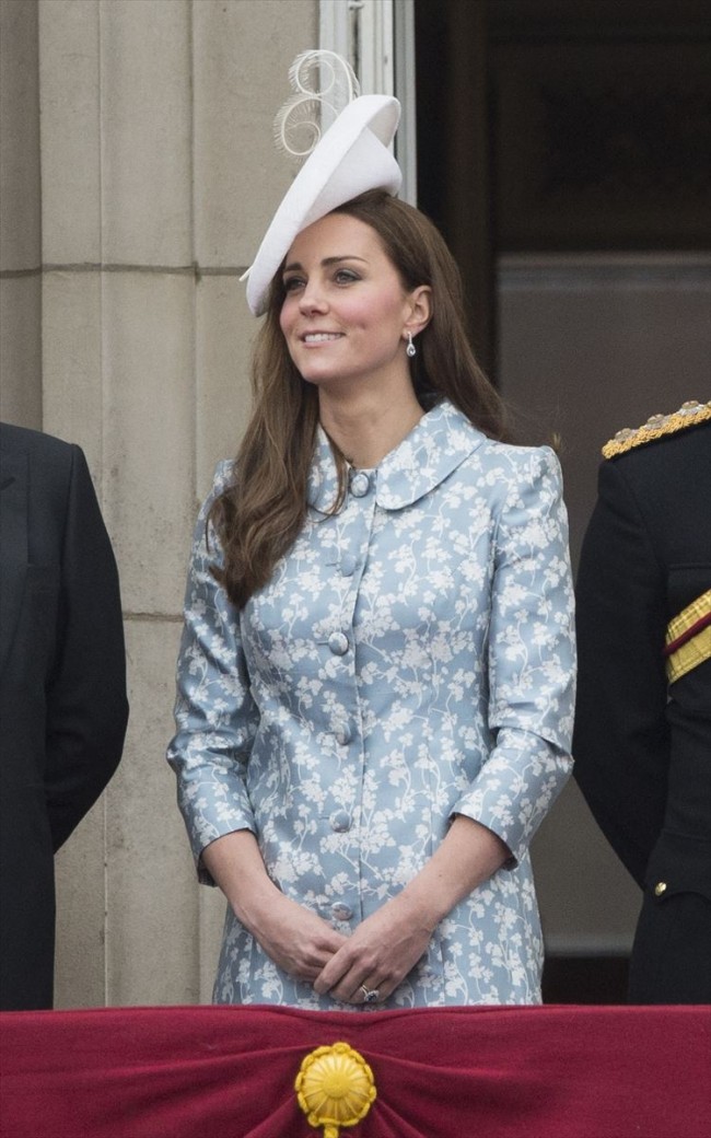 キャサリン妃　Trooping the Colour ceremony in London， Britain， 2015