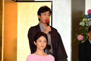 片岡愛之助、大河ドラマ『麒麟がくる』出演者発表会見に登場