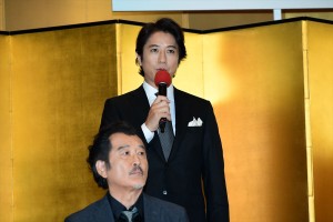 谷原章介、大河ドラマ『麒麟がくる』出演者発表会見に登場