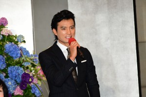 徳重聡、大河ドラマ『麒麟がくる』出演者発表会見に登場