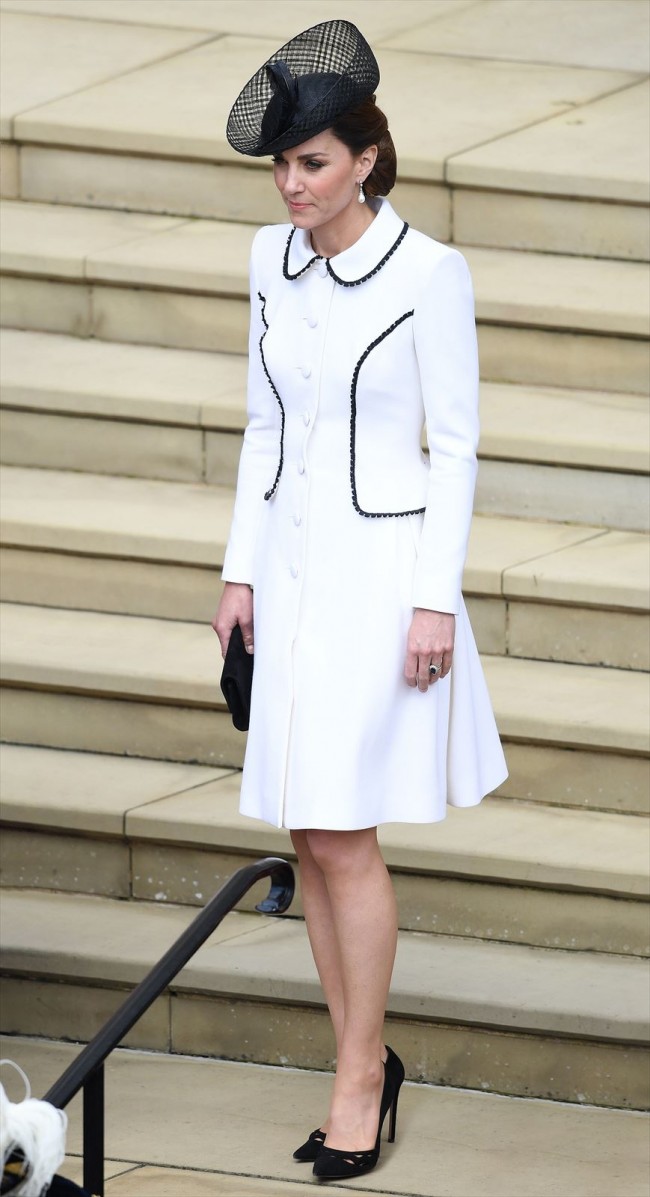 キャサリン妃、The Order of the Garter， at St George’s Chapel in Windsor Castle， UK. 17 Jun 2019