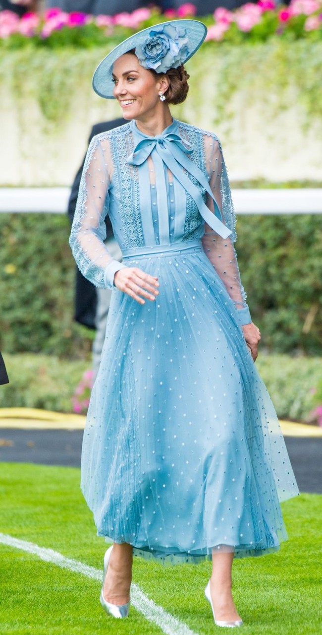 キャサリン妃、Royal Ascot at Ascot Racecourse. 18 Jun 2019