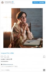 エマ・ワトソンがインスタグラムで公開した、映画『Little Women（若草物語）』のビジュアル　※「エマ・ワトソン」インスタグラム