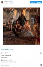 エマ・ワトソンがインスタグラムで公開した、映画『Little Women（若草物語）』のビジュアル　※「エマ・ワトソン」インスタグラム