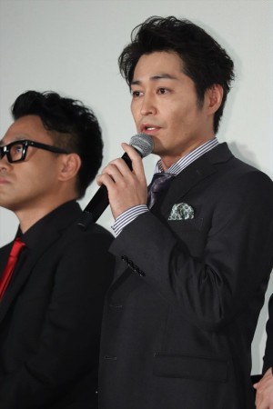 安田顕、映画『ザ・ファブル』公開記念舞台挨拶に出席