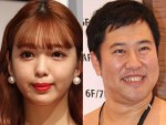 （左から）藤田ニコル、とにかく明るい安村