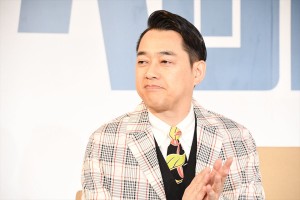 映画『ペット2』吹替版完成会見に登場した設楽統（バナナマン）