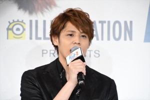 映画『ペット2』吹替版完成会見に登場した宮野真守