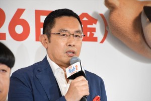 映画『ペット2』吹替版完成会見に登場した内藤剛志