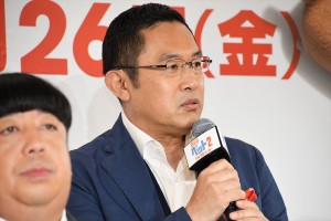 映画『ペット2』吹替版完成会見に登場した内藤剛志