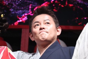 Netflix オリジナルシリーズ『ストレンジャー・シングス 未知の世界3』“夏祭り”イベントに登場した井戸田潤（スピードワゴン）