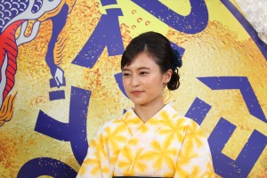 小島瑠璃子、『キリン のどごし＜生＞』夏の開幕式に登場