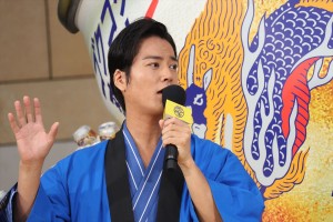 桐谷健太、『キリン のどごし＜生＞』夏の開幕式に登場