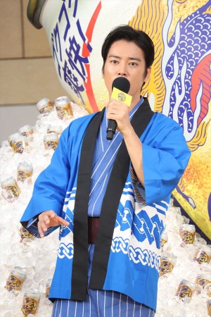 桐谷健太、『キリン のどごし＜生＞』夏の開幕式に登場