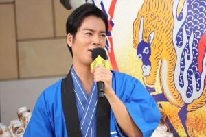 桐谷健太、『キリン のどごし＜生＞』夏の開幕式に登場