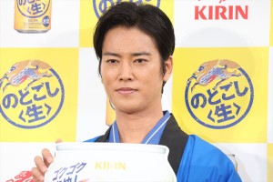 桐谷健太、『キリン のどごし＜生＞』夏の開幕式に登場