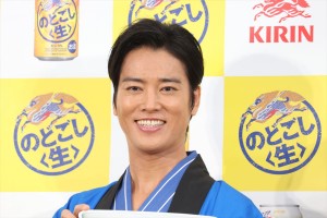 桐谷健太、『キリン のどごし＜生＞』夏の開幕式に登場
