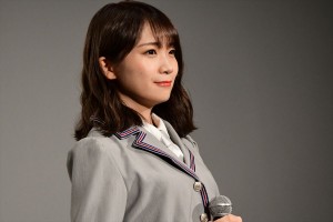『いつのまにか、ここにいる Documentary of 乃木坂46』完成披露上映会に登場した秋元真夏