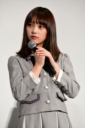 『いつのまにか、ここにいる Documentary of 乃木坂46』完成披露上映会に登場した与田祐希