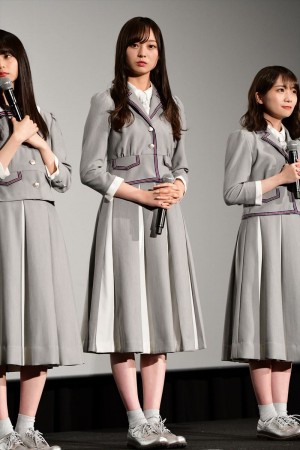 『いつのまにか、ここにいる Documentary of 乃木坂46』完成披露上映会に登場した梅澤美波