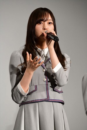 『いつのまにか、ここにいる Documentary of 乃木坂46』完成披露上映会に登場した梅澤美波