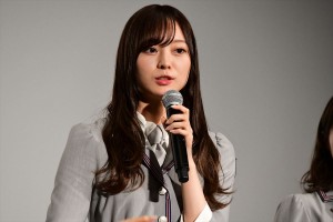 『いつのまにか、ここにいる Documentary of 乃木坂46』完成披露上映会に登場した梅澤美波