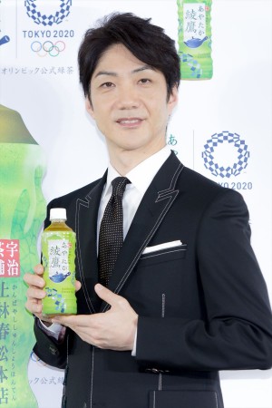 野村萬斎、『綾鷹』東京2020戦略発表会に登場