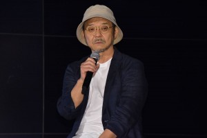 『ぶらどらぶ』製作記者発表会に登場した押井守
